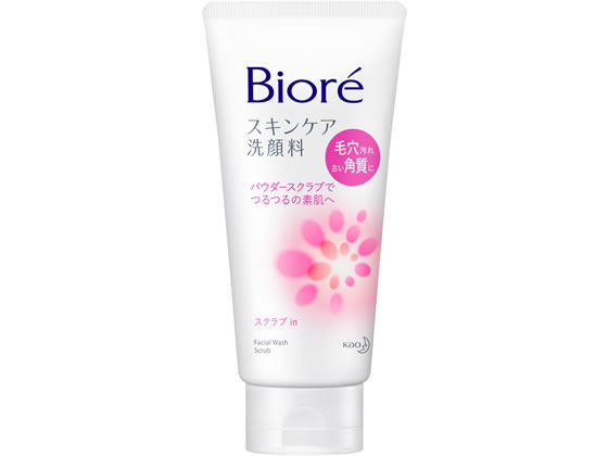 KAO ビオレ スキンケア洗顔料スクラブin 130g