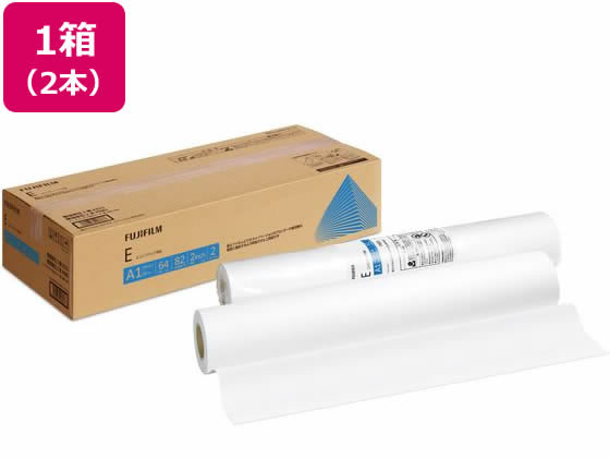 富士フィルムBI 上質普通紙(E)A1ロール 2インチ紙管 2本 Z521