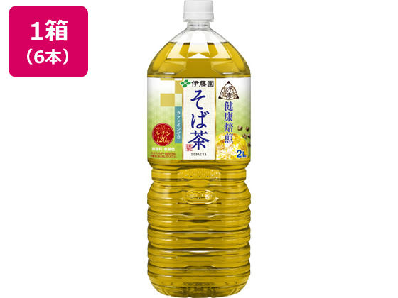 伊藤園 伝承の健康茶 そば茶 2L 6本 伊藤園 伝承の健康茶 そば茶 2L 6本