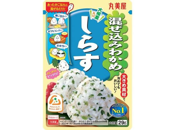 丸美屋 混ぜ込みわかめしらす 29g 丸美屋 混ぜ込みわかめしらす 29g
