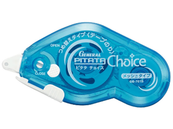 ゼネラル テープのり PITATA Choice 本体 ブルー GB-701B