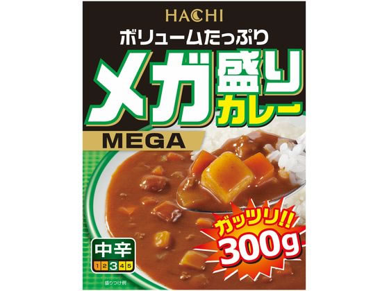 ハチ メガ盛りカレー 中辛 300g ハチ メガ盛りカレー 中辛 300g