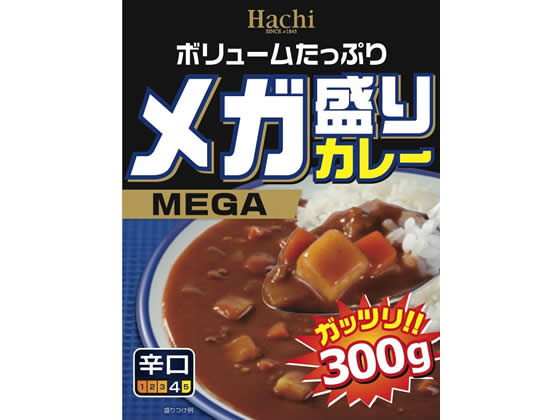 ハチ メガ盛りカレー 辛口 300g ハチ メガ盛りカレー 辛口 300g