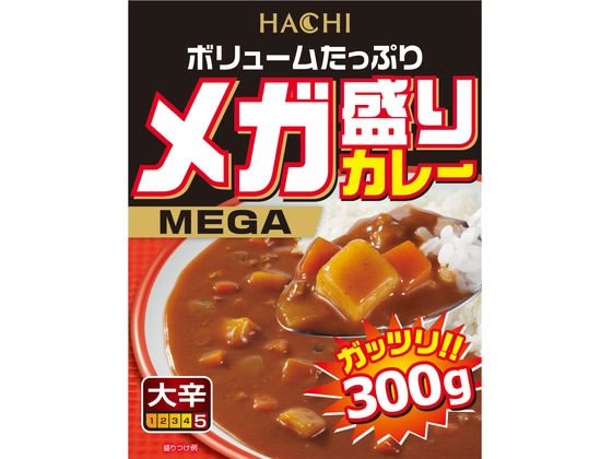 ハチ メガ盛りカレー 大辛 300g ハチ メガ盛りカレー 大辛 300g