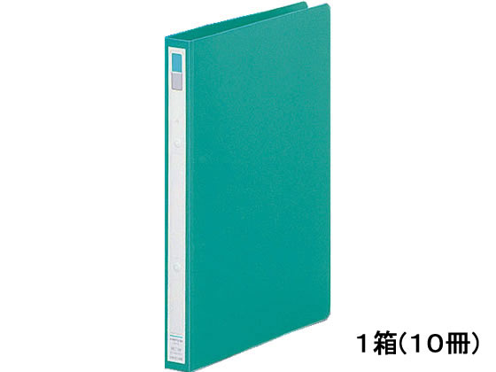 リヒトラブ リングファイル(カドロック&ツイストリング)A4-S 緑 10冊