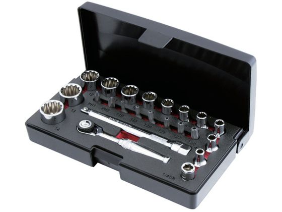 Pro-Auto 1 4DR.23PCソケットセット PA223SS Pro-Auto 1 4DR.23PCソケットセット PA223SS