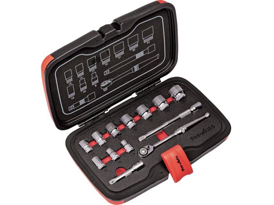 Pro-Auto 3 8DR.13PCソケットレンチセット PA3013 Pro-Auto 3 8DR.13PCソケットレンチセット PA3013