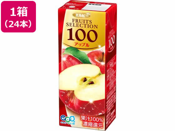 エルビー フルーツセレクション アップル100% 200ml 24本 エルビー フルーツセレクション アップル100% 200ml 24本