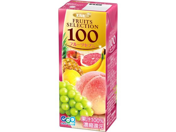 エルビー フルーツセレクション フルーツセブン100% 200ml エルビー フルーツセレクション フルーツセブン100% 200ml