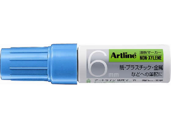 シヤチハタ アートライン 油性マーカー角6mm 空色 K-50