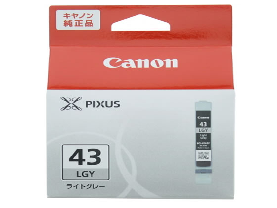 キヤノン インクタンク BCI-43LGY ライトグレー 6383B001 キヤノン インクタンク BCI-43LGY ライトグレー 6383B001
