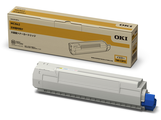 OKI 大容量トナーカートリッジ イエロー TNR-C3PY2