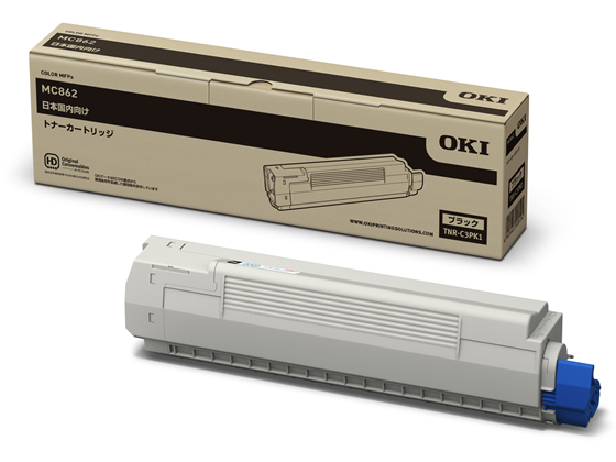 OKI トナーカートリッジ ブラック TNR-C3PK1