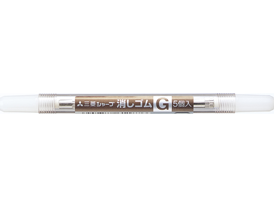 三菱鉛筆 シャープ消しゴムG 5個入 SKG