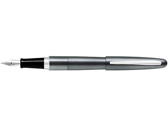 パイロット コクーン 万年筆 メタリックグレー F FCO-3SR-MGYF