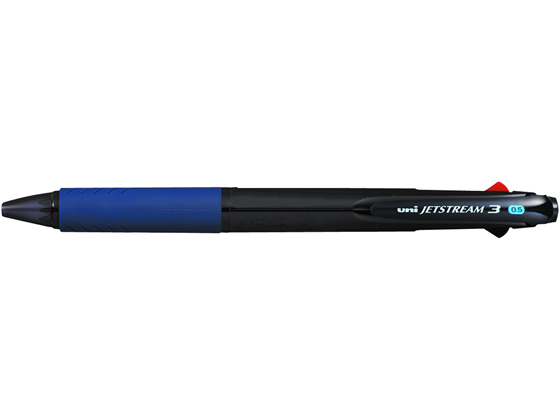 三菱鉛筆 ジェットストリーム3色 0.5透明ネイビー SXE340005T.9