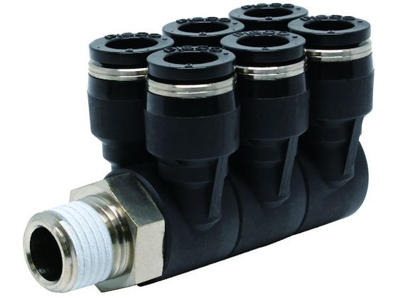 PISCO チューブフィッティング トリプルブランチエイ チューブ8 接続口径R1 4 PAT8-02 PISCO チューブフィッティング トリプルブランチエイ チューブ8 接続口径R1 4 PAT8-02