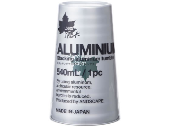 サンナップ アルミタンブラー ロゴスパーク 540mL C540ALP サンナップ アルミタンブラー ロゴスパーク 540mL C540ALP