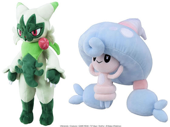 タカラトミー ポケモンぬいぐるみ2個セット ニャローテ・テブリム タカラトミー ポケモンぬいぐるみ2個セット ニャローテ・テブリム
