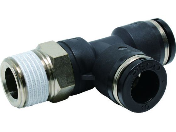 PISCO チューブフィッティング ブランチティー チューブサイズ10 適用ねじサイズR3 8 PD10-03 PISCO チューブフィッティング ブランチティー チューブサイズ10 適用ねじサイズR3 8 PD10-03