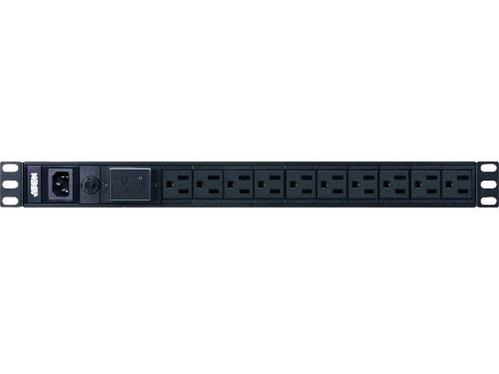 ATEN d^bv 10|[g x[VbNPDU 15A ő NEMA 5-15R~10 T[Wی@\ PE0110SA