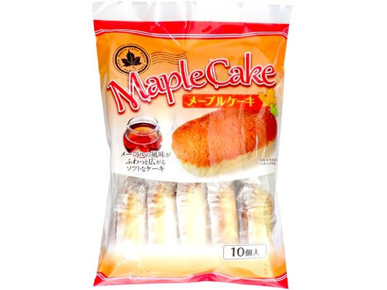 お菓子のシアワセドー メープルケーキ 10個 お菓子のシアワセドー メープルケーキ 10個