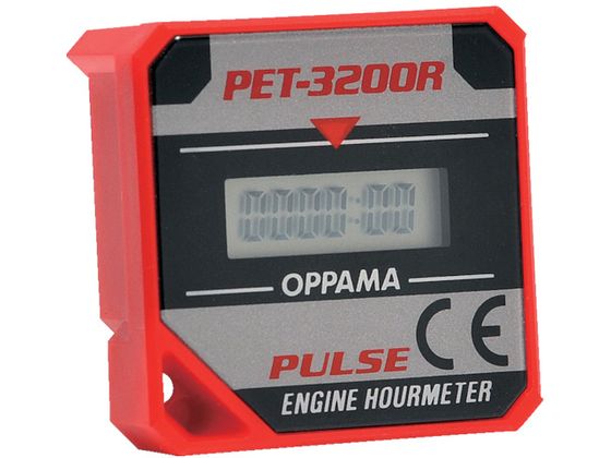 OPPAMA パルスエンジンアワーメータ PET-3200R PET-3200R OPPAMA パルスエンジンアワーメータ PET-3200R PET-3200R