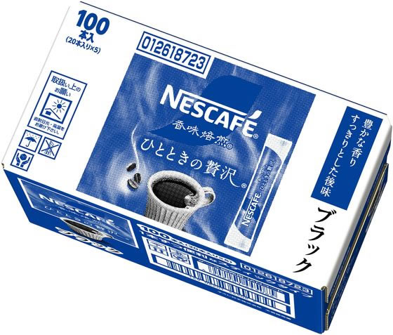 【504本】ネスカフェ　香味焙煎　ひとときの贅沢　ブラック Amazon.co.jp: ネスカフェ 香味焙煎 ひとときの贅沢 スティック