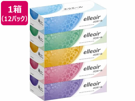 大王製紙 エリエール ティシュー 180組 5個×12パック 大王製紙 エリエール ティシュー 180組 5個×12パック