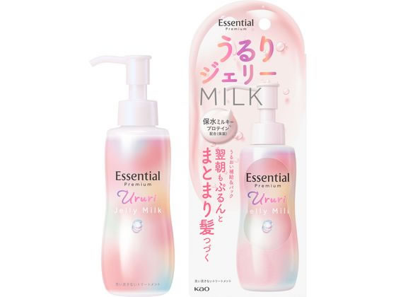 KAO エッセンシャル プレミアム うるりジェリーミルク 140mL KAO エッセンシャル プレミアム うるりジェリーミルク 140mL