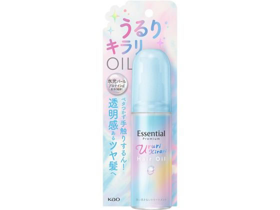 KAO エッセンシャル プレミアム うるりキラリオイル 80mL KAO エッセンシャル プレミアム うるりキラリオイル 80mL