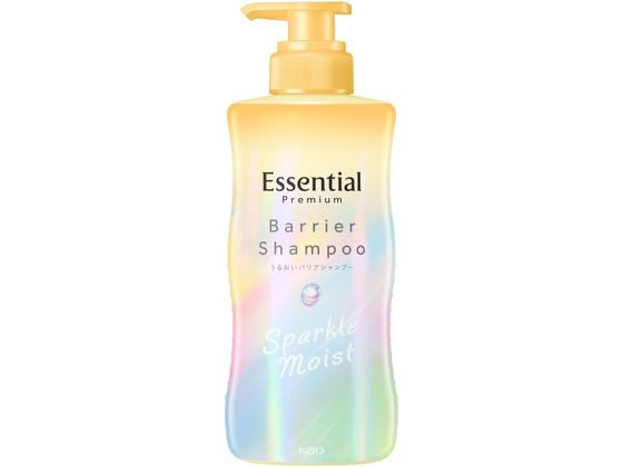 KAO エッセンシャル プレミアム バリアシャンプー モイスト 本体 430mL KAO エッセンシャル プレミアム バリアシャンプー モイスト 本体 430mL