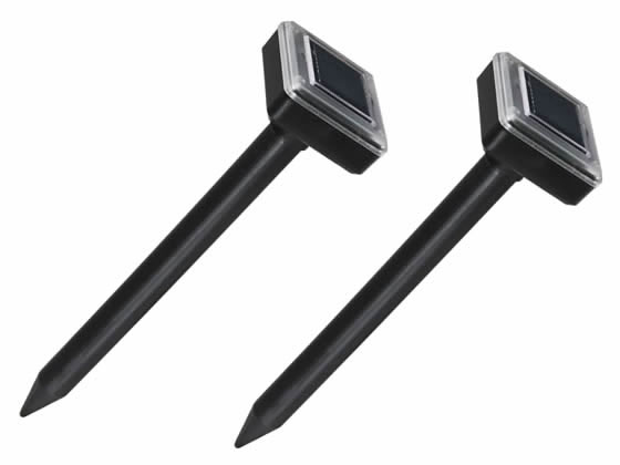 セーブ・インダストリー ソーラー式モグラ撃退器 2本入 SV-5141 セーブ・インダストリー ソーラー式モグラ撃退器 2本入 SV-5141