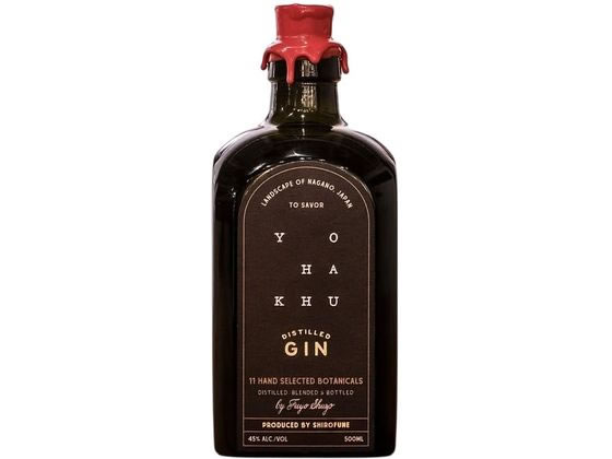 芙蓉酒造 芙蓉酒造 YOHAKHU GIN 500mL 芙蓉酒造 芙蓉酒造 YOHAKHU GIN 500mL