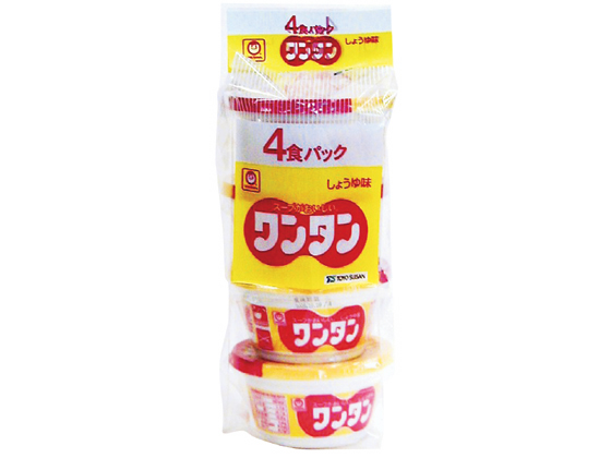 東洋水産 カップワンタンしょうゆ味 4食パック 東洋水産 カップワンタンしょうゆ味 4食パック