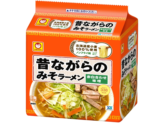 東洋水産 昔ながらのみそラーメン 5食パック 東洋水産 昔ながらのみそラーメン 5食パック