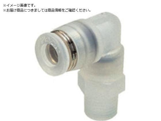 PISCO チューブフィッティングPP エルボ ネジ部材質:PP PPL6-03 PISCO チューブフィッティングPP エルボ ネジ部材質:PP PPL6-03