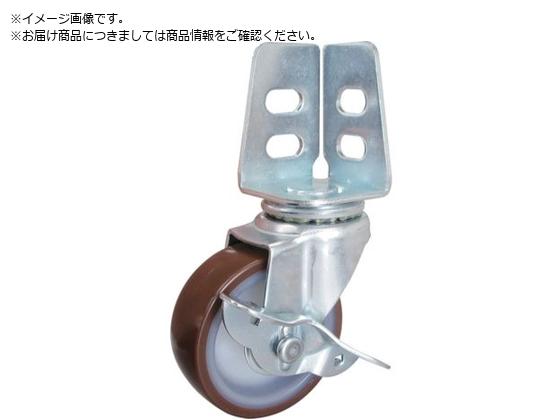 TRUSCO アングル式ウレタンキャスター 自在S付き Φ65 TYSA-65URS TRUSCO アングル式ウレタンキャスター 自在S付き Φ65 TYSA-65URS
