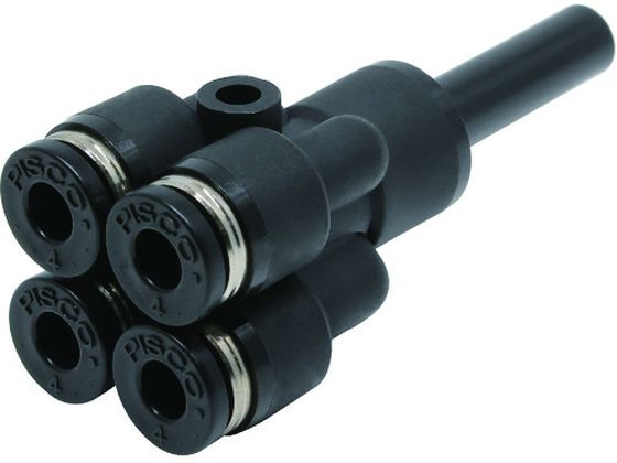 PISCO チューブフィッティング ブランチユニオン二重ワイ チューブ4 継手6 PRJ6-4 PISCO チューブフィッティング ブランチユニオン二重ワイ チューブ4 継手6 PRJ6-4