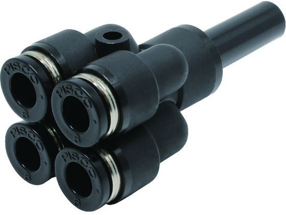 PISCO チューブフィッティング ブランチユニオン二重ワイ チューブ6 継手8 PRJ8-6 PISCO チューブフィッティング ブランチユニオン二重ワイ チューブ6 継手8 PRJ8-6