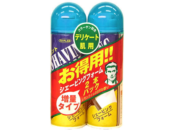 東京企画販売 シェービングフォーム ミント 210g 2本パック