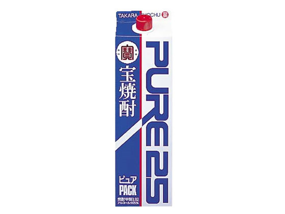 宝酒造 宝焼酎 ピュアパック 甲 25度 1.8L