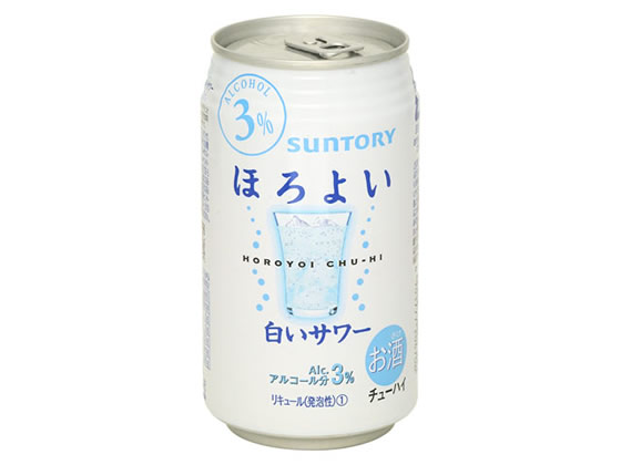 酒 サントリー ほろよい 白いサワー 3度 350mlが141円 ココデカウ