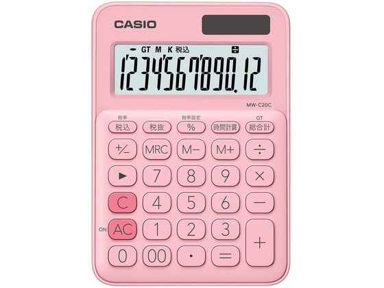 �J�V�I �J���t���d�� �~�j�W���X�g�^�C�v 12�� �y�[���s���N MW-C20C-PK-N