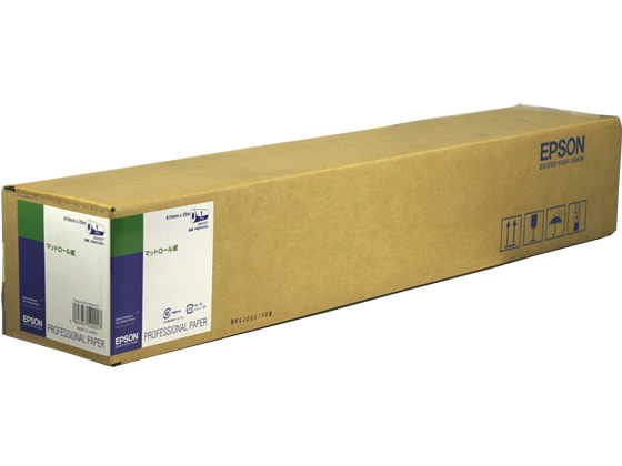 エプソン プロッター用マットロール紙 610mm×25m PMSP24R3 エプソン プロッター用マットロール紙 610mm×25m PMSP24R3
