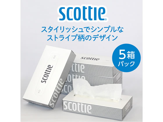 クレシア スコッティ ティシュー 200組 5箱 41816が379円 通販