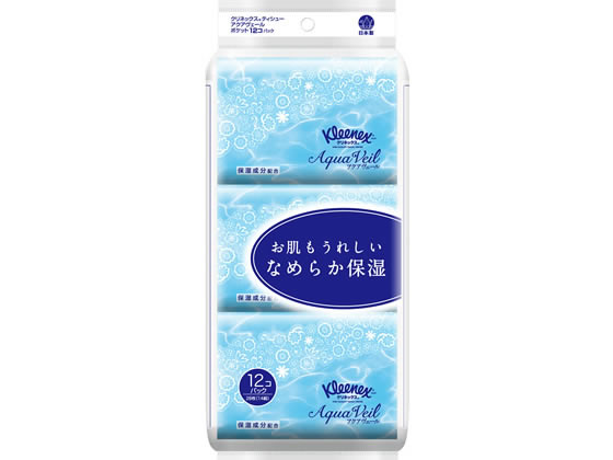 クレシア クリネックス アクアヴェールポケット 14組×12個パック 47178