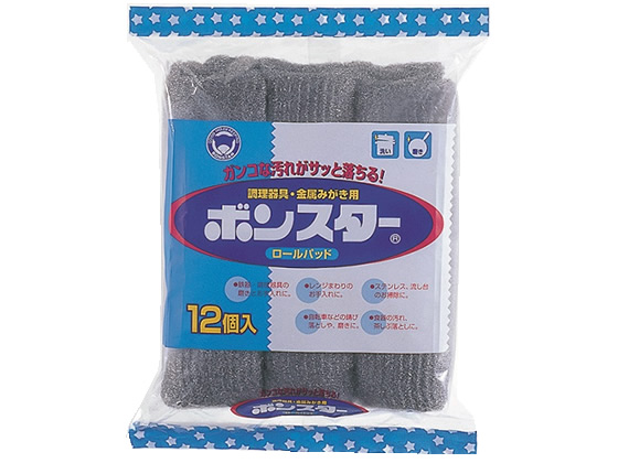 ボンスター販売 ボンスター ロールパッド コンパクト12個 B-051
