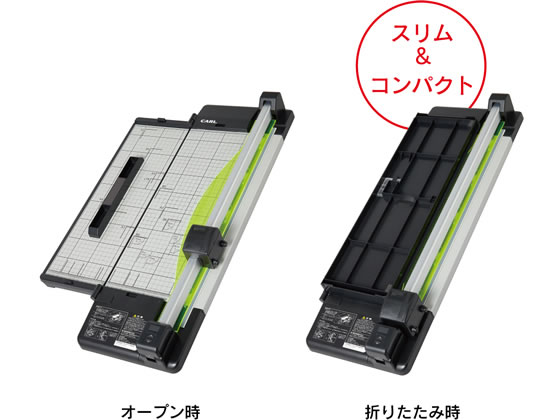 カール事務器 裁断機 A3対応 50枚裁断 DC-F5300 カール事務器 ディスクカッター・スリム 50枚裁断A3 本体 DC-F5300-Kが