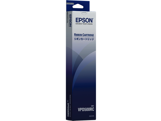 エプソン VP-D500用リボンカートリッジ 黒 VPD500RC
